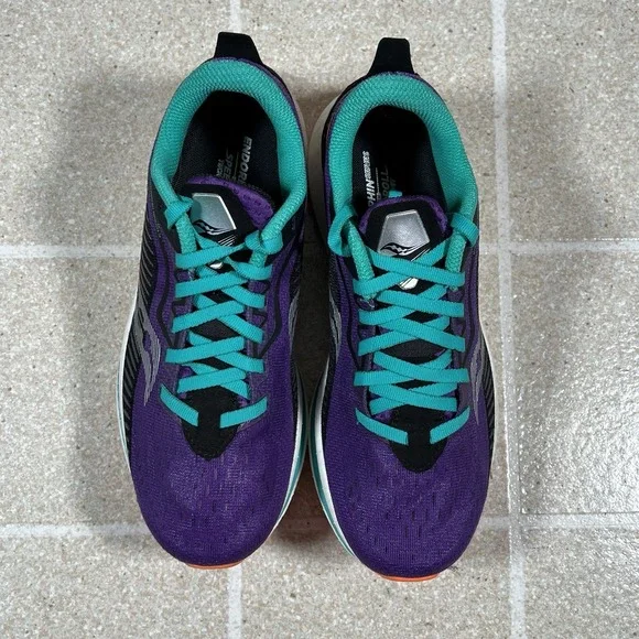 Saucony Womens Endorphin Speed 2 S10688-20 Purple Running Shoes Sneakers Size 7 - Picture 2 of 8